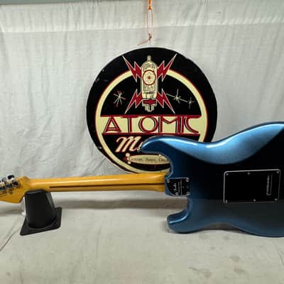 Fender American Professional II 2 Stratocaster Guitar with Case 2021 - Dark Night / Maple neck image 9