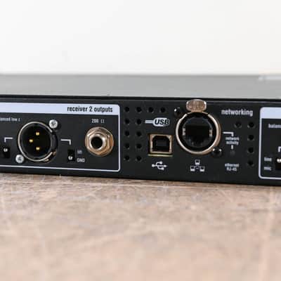 Shure UR4D Wireless Receiver w/ two UR1 Bodypack Transmitters - H4 Band CG0077F image 10