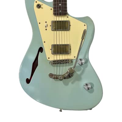 Rufini Guitars Montefalco Semi-Hollow, Aged Sonic Blue, NEW (Authorized Dealer) image 2