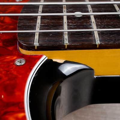 Fender JB-62 Jazz Bass '62 Reissue MIJ 1994 Sunburst Japan w/ Hard Case image 7
