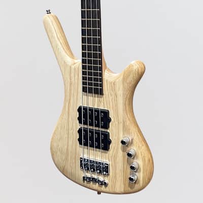 Warwick RockBass Corvette $$ 4 String Electric Bass Guitar - Natural Transparent Satin image 3