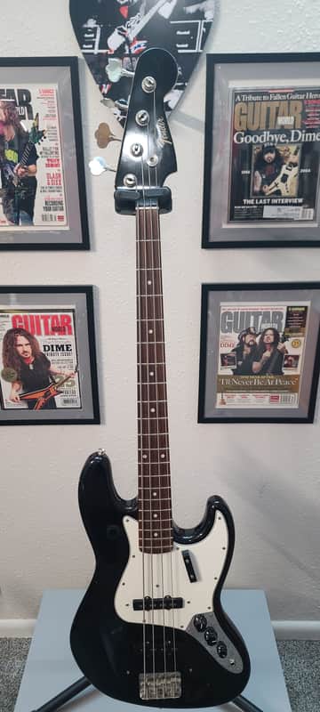 Fender Custom Shop 64 Jazz Relic Bass  LIKE NEW!  2012 - Black Relic image 1