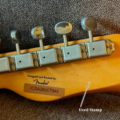 Squier FSR Classic Vibe '50s Telecaster with Maple Fretboard in Burgundy Mist - 2026 Model image 9