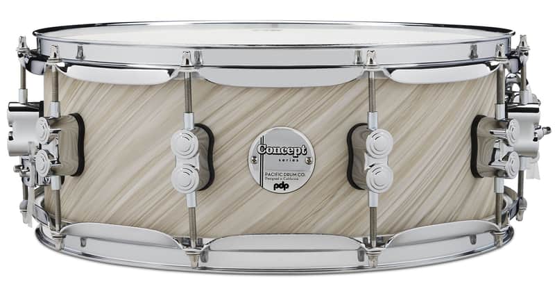 PDP Concept Maple 5.5x14 Twisted Ivory FinishPly Snare image 1