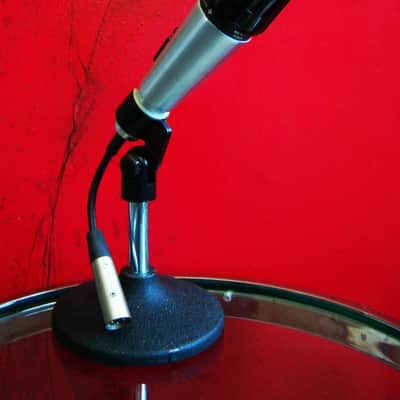 Vintage RARE 1960's Shure 580SA Cardioid Dynamic Microphone Hi Z w accessories 580SB 585SA image 5