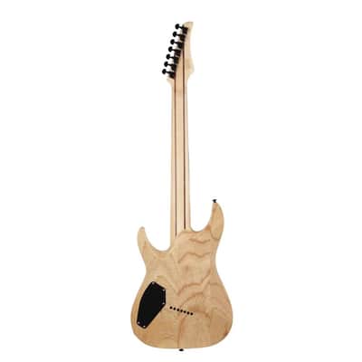 Schecter Reaper-7 Multi Scale 2023 - Satin Inferno Burst image 2