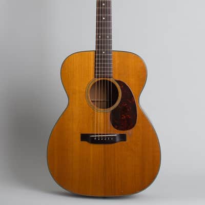C. F. Martin  000-18 Flat Top Acoustic Guitar (1957), ser. #158451, period black hard shell case. image 1