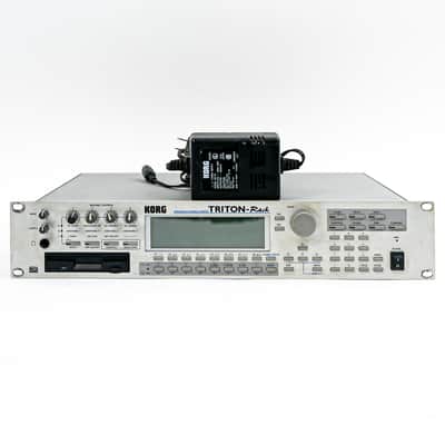 Korg Triton Rack - Fully Featured Pro Synth Module with Power Supply