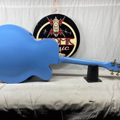 Gretsch G5191 Tim Armstrong Lefty Left-Handed Semi-Hollow Body Electric Guitar -- Spray Painted image 8