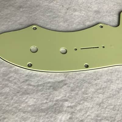 For Fender US Telecaster Thinline/Tele 69 P90 Guitar Pickguard,3 Ply Vintage Green image 3