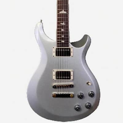 PRS - Paul Reed Smith S2 McCarty 594 Thinline Standard Gloss Finish - LM Platinum Metallic Electric Guitar image 2
