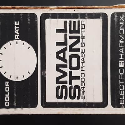 1978 - Boxed Vintage Electro-Harmonix Small Stone EH4800 Phase Shifter V3 1979 - 1982 - Black/Orange - 1982 - Black/Orange image 10