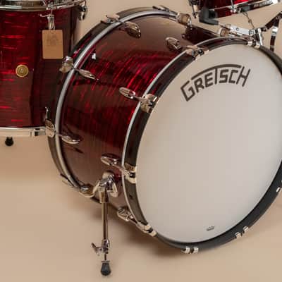Gretsch USA 'Broadkaster' in Ruby Red Pearl - 14x24, 9x13, 16x16 image 4