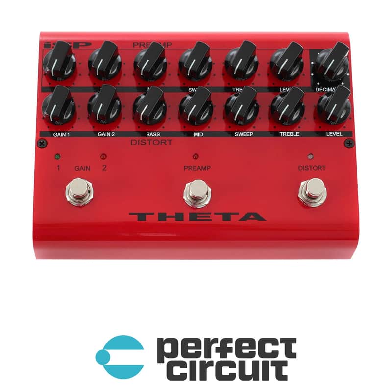ISP Technologies Theta Preamp Distortion + Noise Reduction Pedal image 1