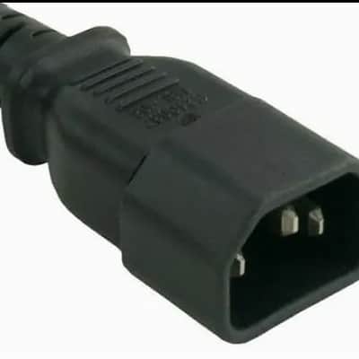 LASE 6 ft AC Power Cable Y Splitter IEC320-C13 to IEC320-C13 & IEC320-C14 image 7