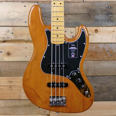 Fender American Professional II Jazz Bass, Maple Fingerboard, Roasted Pine image 3