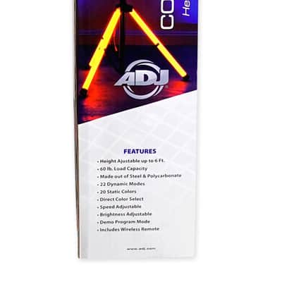 American DJ CSL100 Color Stand LED Tripod Speaker Stand w/Color LED's + Remote image 11