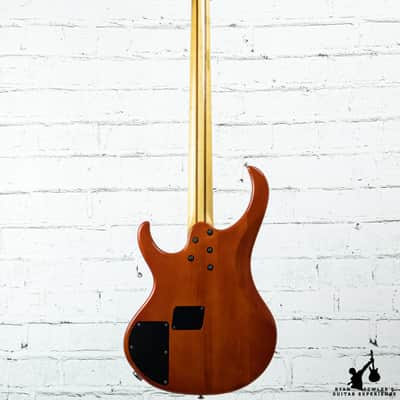 2004 Ibanez BTB Quilted Maple Bass Amber image 5