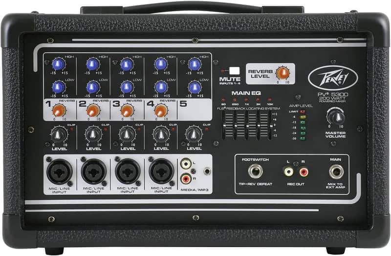 Peavey PV 5300 All In One Powered Mixer image 1
