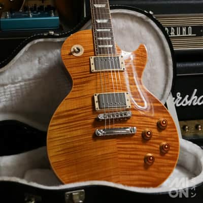 Gibson Les Paul Standard Plus 2013 Transparent Amber image 1