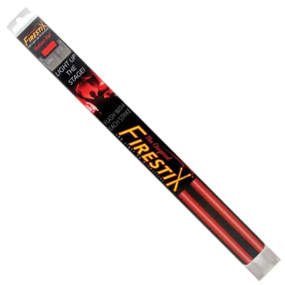 Light Up Drum Sticks By Firestix Radiant Red Bild 2