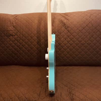 Eastwood SURFCASTER 12/6 Bound Tone-Chambered Mahogany Body Double Neck Electric Guitar w/Hard Case image 2