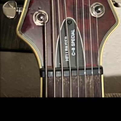 Schecter Hellraiser Special C-8 2011 - Black Cherry image 2