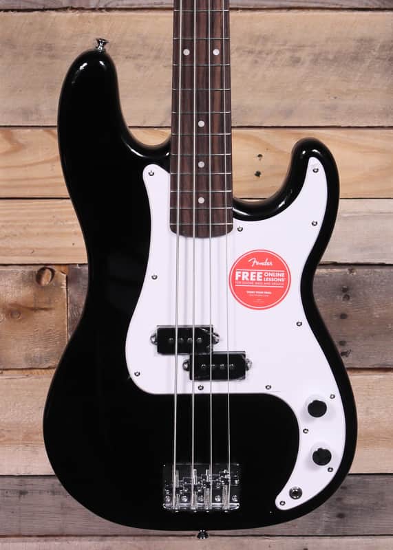 Squier Squier Sonic Precision Bass  Black image 1