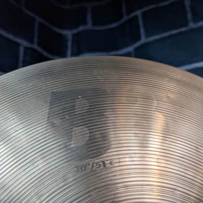 Sabian 20" B8 Ride Cymbal – Bright, Cutting Stick Definition – B8 Bronze – Classic Beginner/Intermediate Ride image 3