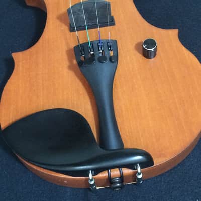 leigh violin + 4/4 handmade+fretted+electric image 4