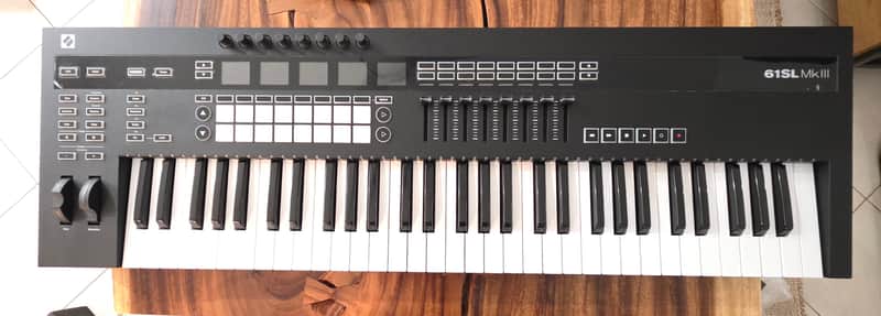Novation ReMOTE 61 SL MKIII MIDI Controller 2018 - Present - Black image 1