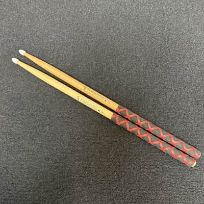 Headhunters 7A Nylon Tip Hickory Drumsticks with RX Grip image 2
