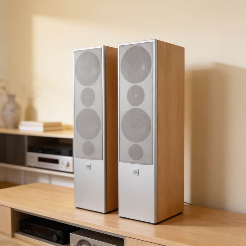 Canton LE 107 Rare Vintage Floorstanding Speakers Working Stereo Hi-Fi Warranty image 1