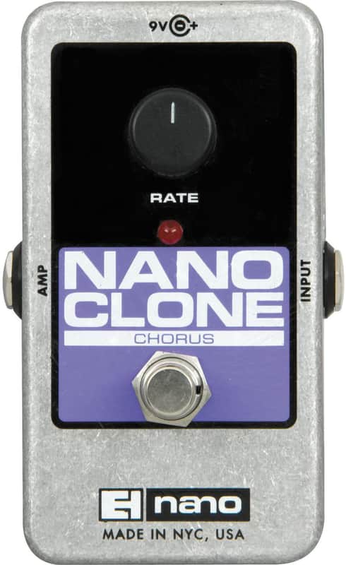 Electro Harmonix Nano Clone Analog Chorus Guitar Pedal image 1