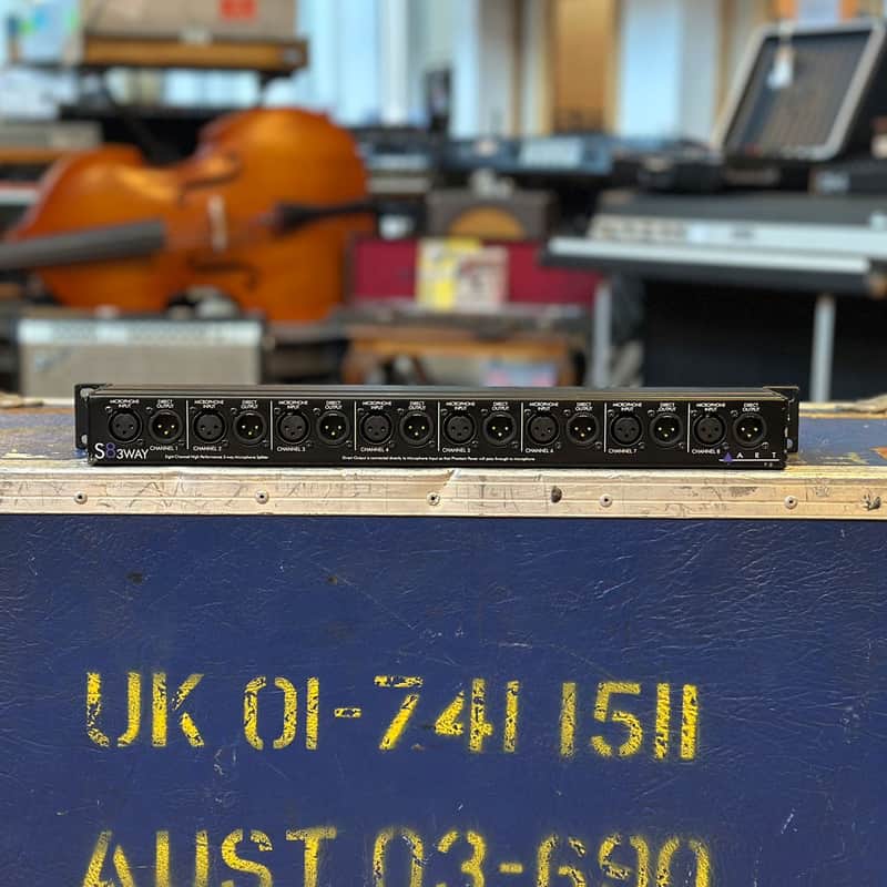 ART S8-3Way Rackmount 8 Channel Microphone Splitter | Reverb