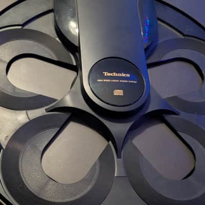 Technics 5 CD Changer Rotation Deck Carousel Player SL-PC705 1991 - Black image 6