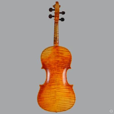 Fine Handmade Violin c.1900 – Joseph Guarnerius fecit Cremonae anno 1746 – Powerful Tone, Fully Restored image 4