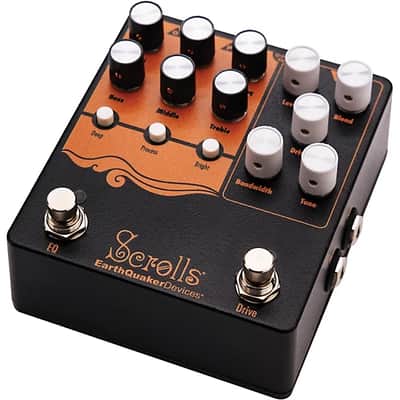Earthquaker Devices Scrolls | Bass Odyssey | EQ & Overdrive Pedal image 3
