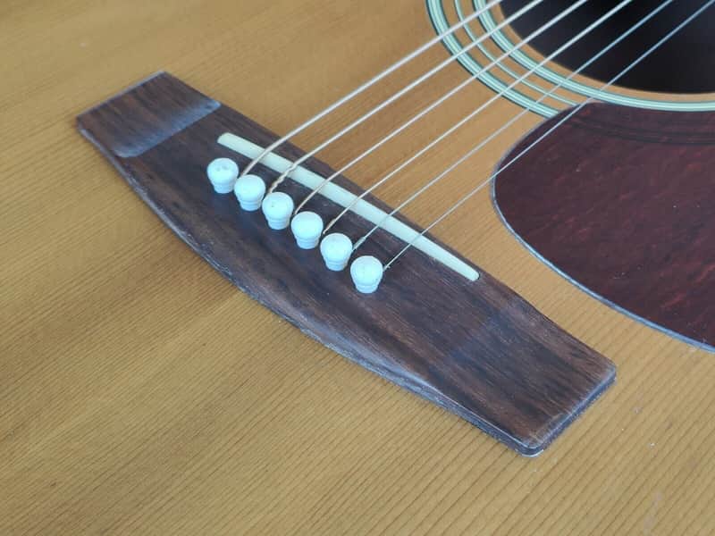 1973 Yamaha FG-240 Japanese Green Label Acoustic Guitar (Natural