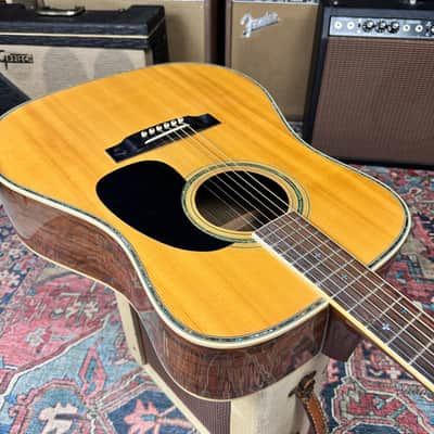 70's K Country Brazilian Rosewood by Kasuga D-350C X-Braced image 23
