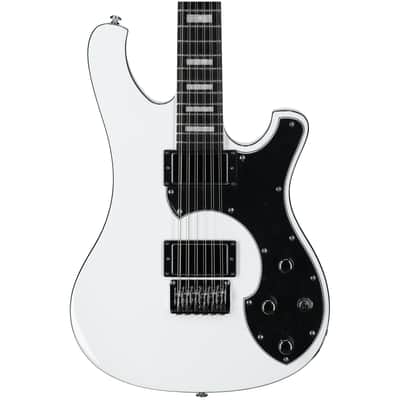 Schecter Stargazer 12-String Electric Guitar, Gloss White image 3
