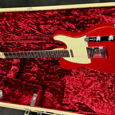 Fender Telecaster Custom Shop Dakota Red Custom Deluxe 5A Flame 2011 - Dakota Red image 8