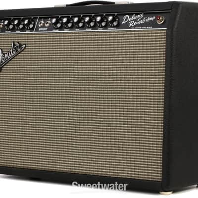 Fender '64 Custom Deluxe Reverb 1 x 12-inch 20-watt Tube Combo Amp (64CustDeluxed2) image 7