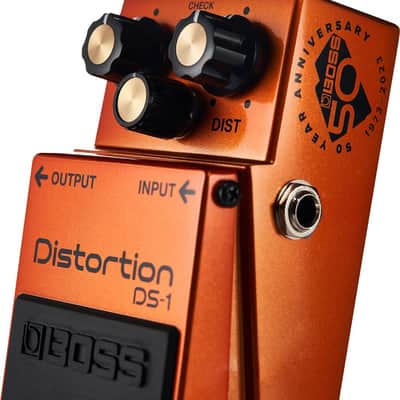 Boss DS-1-B50A 50th Anniversary Distortion 2023 - 2024 - Orange image 3