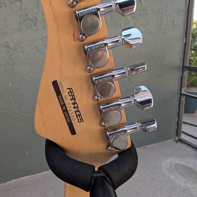 Fernandes MIJ Strat 1995 - Black image 8