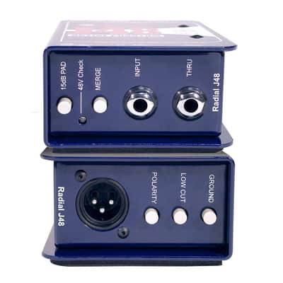 Immagine Radial J48 Mono Active 48v Direct Box - 3