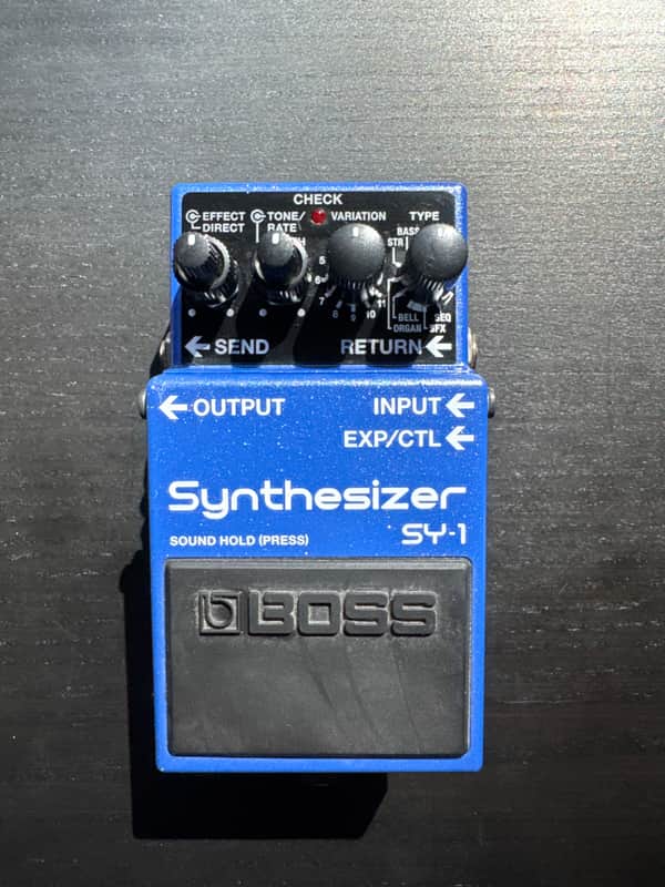 Boss SY-1 Synthesizer 2019 - Present - Blue image 1