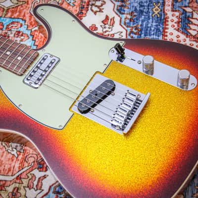 FENDER USA Custom Shop W-25 Dual Stack HS Telecaster Relic "3TSB Sparkle" (2025) image 7