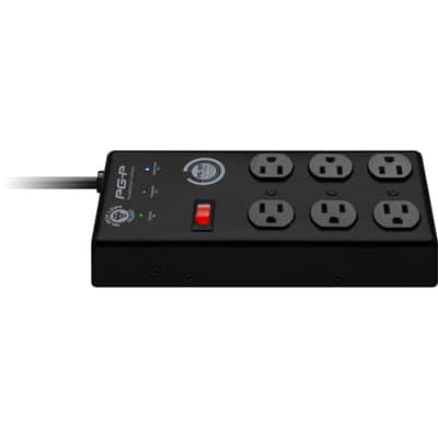 Black Lion Audio PG-P Portable Studio-Grade Power Conditioner & Surge Protector (6 Outlets, 9' Cable) image 2
