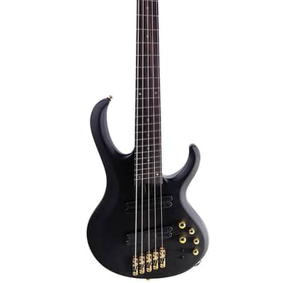 2026 Ibanez BTB Bass Workshop BTB605LM 5-string Black Flat image 3